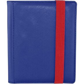 Dex Protection Card Binder 4 | Stores 160 Gaming Cards | Includes 20 Side Loading Card Pages | 4 Card Page Format | BandClosure | Smooth Matte Padded Finish | Velvet Lined Interior