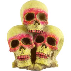 Underwater Treasures Glowing Three Skull