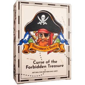 Buccaneer's Booty - لعبة بطاقات القرصان الممتعة للبالغين والأطفال - سريعة وسهلة التعلم من أجل ليلة اللعب العائلية - اجمع الكنوز والقهر - أعياد الميلاد الشهيرة (3-6 لاعبين، للأعمار من 6 سنوات فما فوق)
