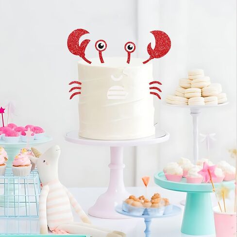 Monster Face Cake Topper, Black, 6 Pieces, Cake Topper Decoration, Baby Shower, Birthday, Children's Day in Saudi Arabia