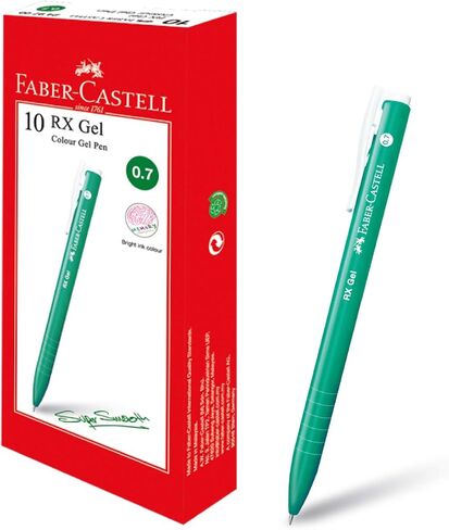 Faber-Castell RX Gel Color Pen (0.7mm, Wallet of 5 pcs) in Saudi Arabia