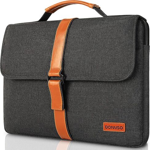 DOMISO Laptop Sleeve Case Handbag Compatible with 17-17.3 inch Dell XPS/HP Pavilion / 17.3" Gaming Pavilion 17 / Ideapad/Acer/HP Omen,Navy-blue in Saudi Arabia
