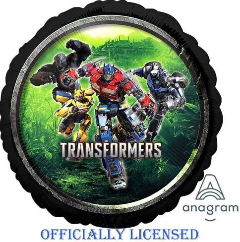 Anagram Foil Balloons, For Transformers, Rise of the Beast Party Theme Collection, Party Accessory, Multicolor, Licensed, 5th Birthday in Saudi Arabia