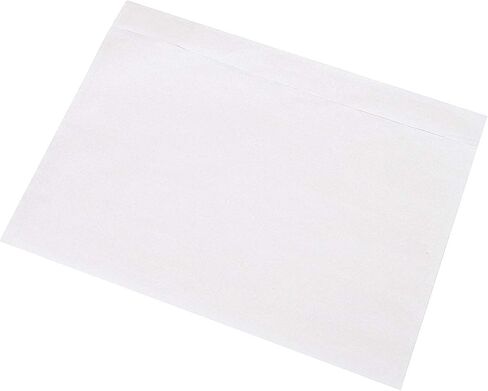 Packing List Envelopes 7.5" X 5.5" Pouches Clear Enclosed Adhesive Bags Pack of 1000 in Saudi Arabia