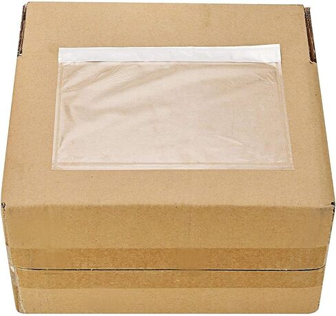 Packing List Envelopes 7.5" X 5.5" Pouches Clear Enclosed Adhesive Bags Pack of 1000 in Saudi Arabia
