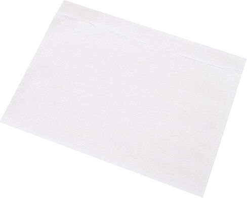 Packing List Envelopes 7.5" X 5.5" Pouches Clear Enclosed Adhesive Bags Pack of 1000 in Saudi Arabia