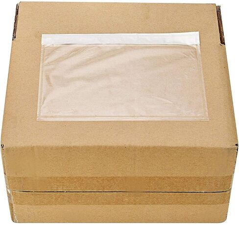 Packing List Envelopes 7.5" X 5.5" Pouches Clear Enclosed Adhesive Bags Pack of 1000 in Saudi Arabia