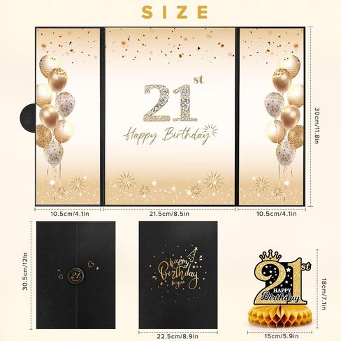 Black Gold 80th Birthday Decorations, 80th Birthday Guest Book Alternative, 80th Birthday Party Decorations, 80th Birthday Party Supplies, 80 Year Old Birthday Gifts for Women Men in Saudi Arabia