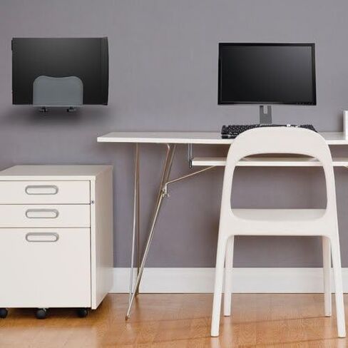New - Tripp Lite Adjustable Computer Mount, for CPU Displays 4-6.25 inches, Open Frame Design, Steel Construction, Wall Mountable, 5-Year Warranty (DCPU1) Gray in Saudi Arabia