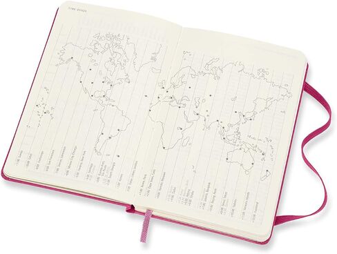 Moleskine 18 Month 2020-2021 Weekly Planner, Hard Cover, Pocket (3.5" x 5.5") Bougainvillea Pink in Saudi Arabia
