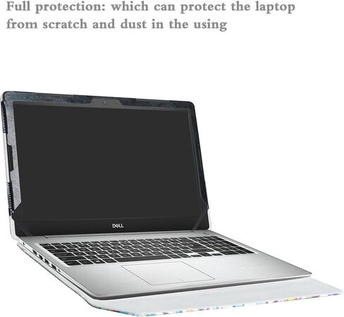 غطاء حماية Alapmk لجهاز Dell Inspiron 15.6 بوصة 15 5570 5575 5566 5555 5559 5558 5557 كمبيوتر محمول (تحذير: غير مناسب للطراز 5578 5568 5579 5584 5593 5594)، Galaxy in Kuwait