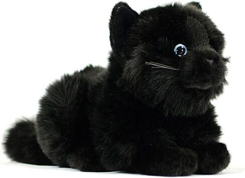 Tiny Heart Simulation British Short cat Plush Toys, 11.02inch Cute British Short cat Stuffed Animal Plush Toys for Kids Boys and Girls Kawaii Birthday Gifts, Room Decoration in Saudi Arabia