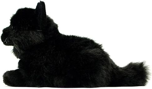 Tiny Heart Simulation British Short cat Plush Toys, 11.02inch Cute British Short cat Stuffed Animal Plush Toys for Kids Boys and Girls Kawaii Birthday Gifts, Room Decoration in Saudi Arabia
