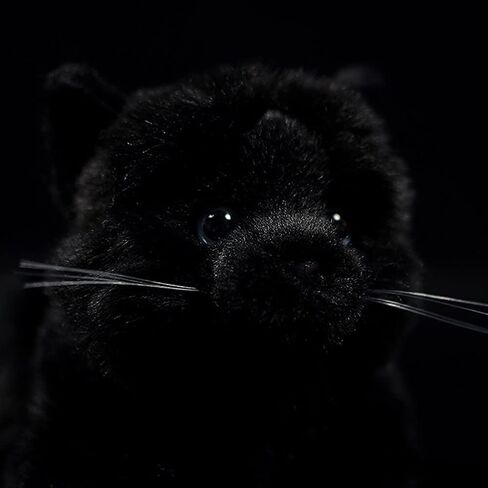 Tiny Heart Simulation British Short cat Plush Toys, 11.02inch Cute British Short cat Stuffed Animal Plush Toys for Kids Boys and Girls Kawaii Birthday Gifts, Room Decoration in Saudi Arabia