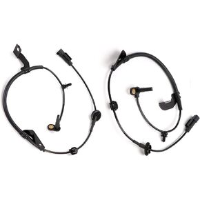 1Set ABS Wheel Sensor Front Left and Right compatible with Dodge Caliber 2007-2012 Jeep Compass Patriot 2007-2016 Seineca 5105573AA 5105573AB 5105572AA 5105572AB