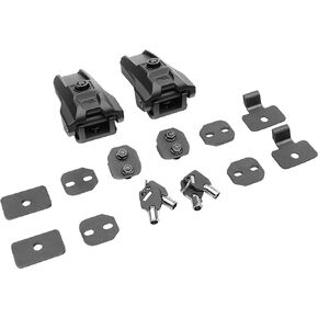 Rugged Ridge | Hood Catch Kit, Textured Black | 11210.27 | Fits 2018-2024 Jeep Wrangler JL; 2020-2024 Jeep Gladiator JT
