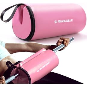Hip Thrust Pad for Barbell 3.5" Thick Leather Olympic Barbell Pad for Bench Press Weightlifting Powerlifting