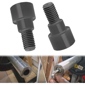 Bonbo Hex Bolts Perfect for Olympic Bars, Curl Bars, Tricep Bars, Dumbbell Bars(2-Pack)