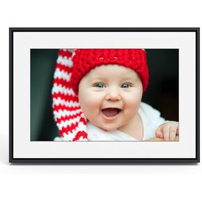 Loop Wi-Fi Digital Picture Frame with Touch Screen, 10-Inch Display, The Only Frame to Offer Text Message Photos Direct to Frame, Easy to use App, Gift to Keep Friends and Family Connected