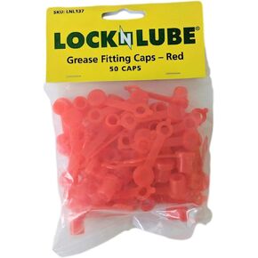 أغطية تركيب الشحوم LockNLube (50 قطعة) (أصفر)