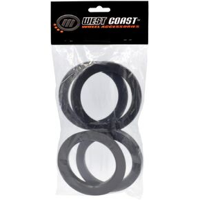 Hub Centric Rings 108 OD to 78.10 ID | Hub Ring 4 Pack | Made from Polycarbonate Plastic | These Hub Rings Reduces Any Vibration in Your Wheel - Typically Needed on Aftermarket Wheels