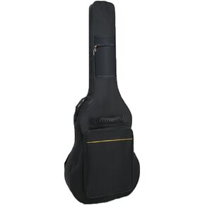 Acoustic guitar case, classical guitar case,Guitar cases for acoustic guitars soft padded, guitars[Waterproof][[Adjustable shoulder strap] guitar gig bag[41inch] in Kuwait