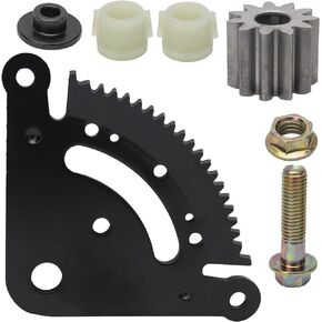 Steering Sector Pinion Gear Kit with Bushing Compatible John Deere L Serie Lawn Tractors L107 L108 L110 L111 L118 L120 L130, Replace for GX20052BLE, GX20053, GX20054, GX21924BLE