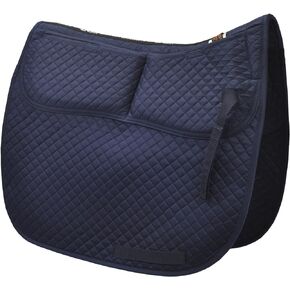 ECP Equine Comfort Products Correction Dressage Saddle Pad with Memory Foam Pockets