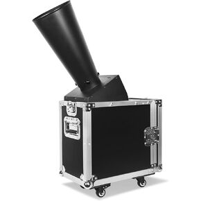 Mini DMX CO2 Confetti Machine Rainbow Confetti Blaster Cannon with Flight Case for Stage Event Celebration