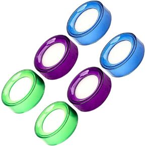 6pcs Fingertip Moisturizer Wet Pad for Counting Money Finger Moisturizer Wet Sponge for Fingers Fingertip Moisteners Money Counting Kid Paint Finger Moistener Desktop Office Staple