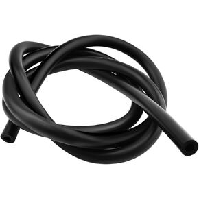 خط خرطوم أنابيب تفريغ السيليكون عالي الأداء بطول 5 أقدام، محرك ضغط أقصى 130 رطل لكل بوصة مربعة، خرطوم سيليكون فراغ السيارات، أسود ID: 1/4 بوصة (6 مم) in Kuwait