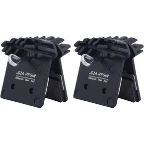 J02A Resin Disc Brake Pads with Cooling Fin, Compatible with Shimano XTR M9000/DEORE XT M8100/DEORE XT M8000/DEORE XT M780/SLX M7100/SLX M7000/SLX M670/SLX M660/DEORE M6100/DEORE M5100
