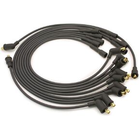PerTronix 708105 Flame-Thrower Black Custom Fit Spark Plug Wire for 8 Cylinder