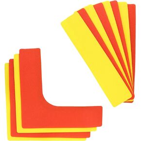 Get Out! Tennis Court Line Boundary Markers, Pickleball Court Spot Markers for Kids, Basketball Training Equipment