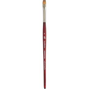 Princeton Velvetouch, Series 3950, Paint Brush for Acrylic, Oil and Watercolor, Chisel Blender, 8