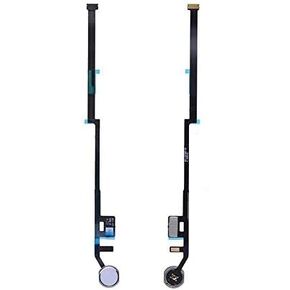 Home Button Flex Cable Ribbon Connector Compatible for iPad 7 10.2" A2197 A2198 A2200 2019 7th Gen (White)