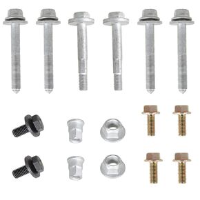 Rear Crossmember Subframe Bolt Kit Replacement for Compass Patriot Caliber 2007-2017 68211932AB 6508510AA 6508486AA 6508487AA 6104711AA 68211933AB