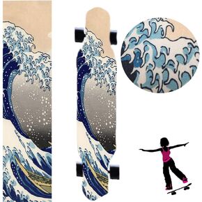 47 "X10" لوح التزلج Longboard الرقص مجلس مقاوم للماء الماس Griptape ورقة ملصق سطح السفينة الصنفرة in Kuwait