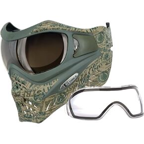 Vforce paintball VForce Grill Special Edition Headstamp Paintball Mask Goggle wQuicksilver Lens, One Size Fits All
