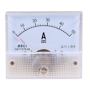 YXQ 0-200A Analog Current Panel 85C1-A Amp Ammeter Gauge Meter 1.5 Accuracy 75mV for Auto Circuit Measurement Tester (DC 200A)