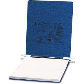 ACCO PRESSTEX Covers w/ Hooks, Unburst, 9 1/2 x 11 Sheets, Dark Blue (54113)