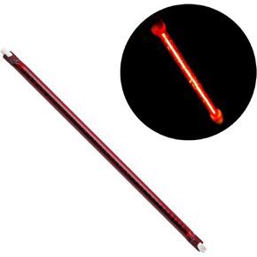 DATOUBOSS 1000W Heater Bulb for Infrared Paint Curing Lamp Shortwave Heater Bulb Replacement Tube (A-yellow-250mm)