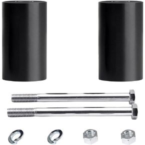 2'' Inch Rise Handlebar Risers Extension for Harley Davidson Touring Softail and Dyna Models 1-1/4'' Handlebars Spacers (Black)