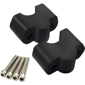 Handlebar Risers CNC Aluminum Replacement for G310R 2016-2019 G310GS 2017-2020 Black Handlebar Extension Adapters Clamp