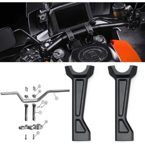 New Motorcycle Handlebar Tall Risers For Harley PAN AMERICA 1250 PAN AMERICA 1250S 2020 2021 2022 Increased handlebar height black