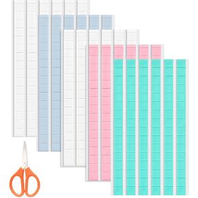 480 PCS Adhesive Poster Sticky Tack Putty, Wall Putty for Hanging Things, Multipurpose Mounting Putty Tacky Putty, Reusable Removable (480, Not Contain Scissors)
