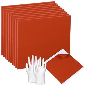 Fire Putty Electrical Putty Pads Fire Barrier Moldable Putty with Disposable Gloves for Sockets Wall Openings Electrical Box Water Supply Boxes (10, 7-1/2 inch)