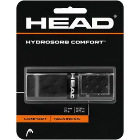 HEAD Hydrosorb Comfort Black Tennis Racquet Replacement Grip Small