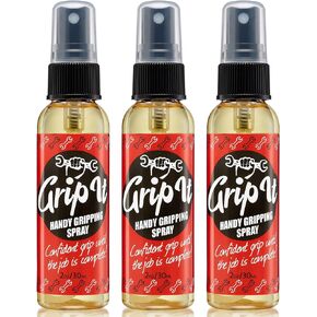 Grip-iT Hand Grip Spray - Improved Pole Grip and Tennis Grip - Liquid Chalk Replacement - Supplement Your Tennis Grip Tape - Better Pole Grip for Pole Dancing - Lifting Chalk Substitute (3 Pack)