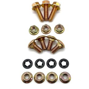 Region Offroad Gas Tank Skid Plate Bolts compatible with Jeep Wrangler YJ CJ CJ5 CJ7 Scrambler 1976-1995